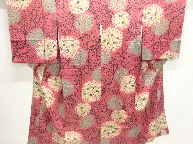 JAPANESE KIMONO / ANTIQUE JUBAN / BRANCH UME